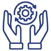 manos engranaje